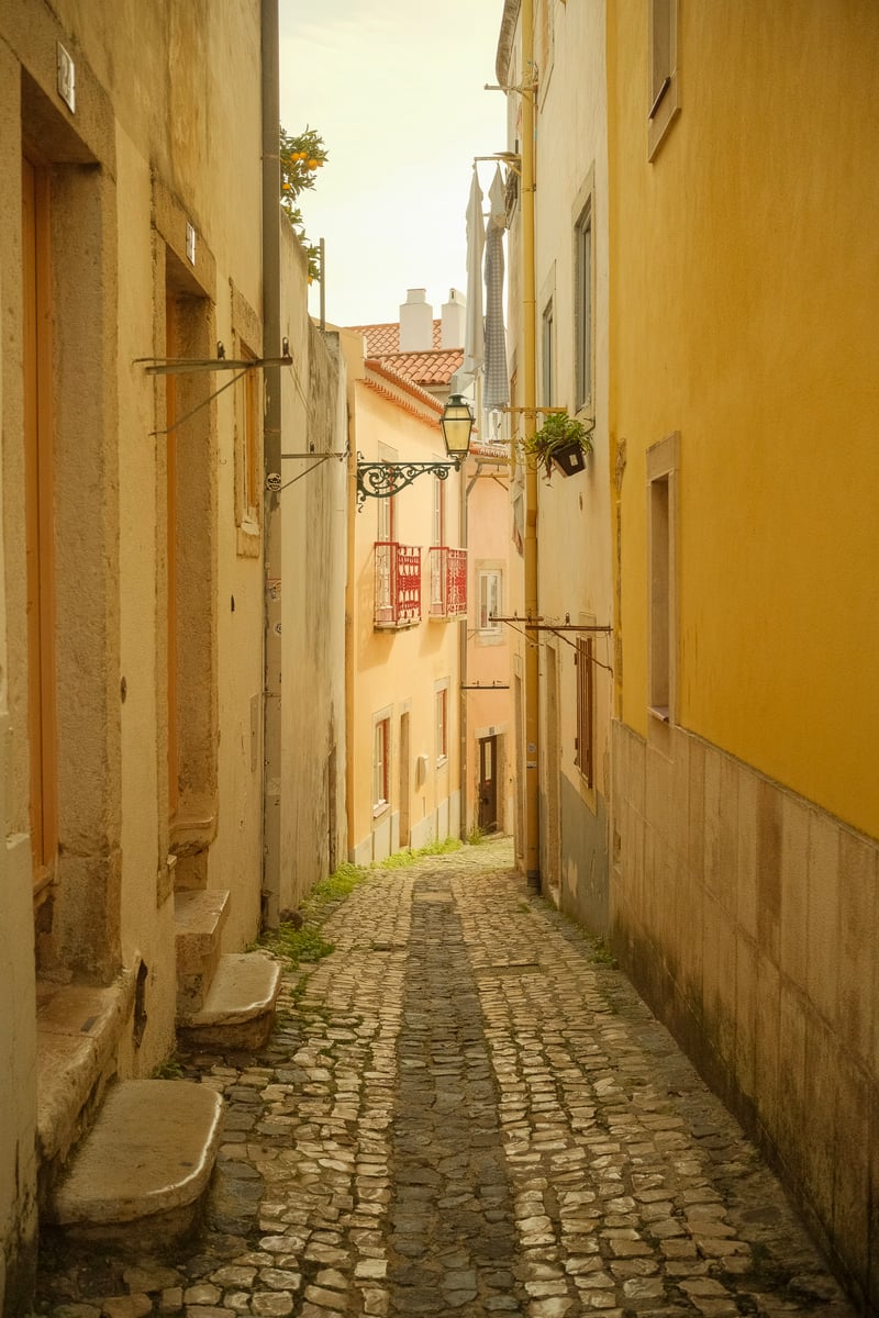 Portugese Alleyway — Lisbon